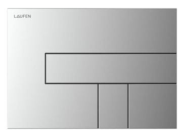 LAUFEN PRO závěsné WC s montážním prvkem Laufen Ineo CW102, Rimless splachování, SoftClose sedátko, chromové tlačítko PT2.LADF-SC.CR.37 Obrázek - fotka