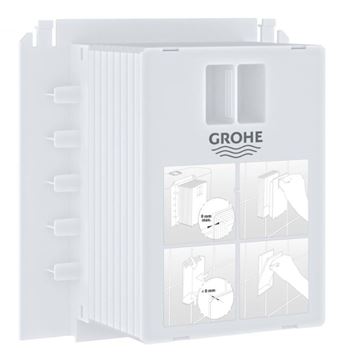 BASIC PRO závěsné WC s montážním prvkem Grohe Rapid SL, Tornado Flush splachování, SoftClose sedátko, chromové tlačítko PT1.GRDF-RSC.CR.2 Obrázek - fotka