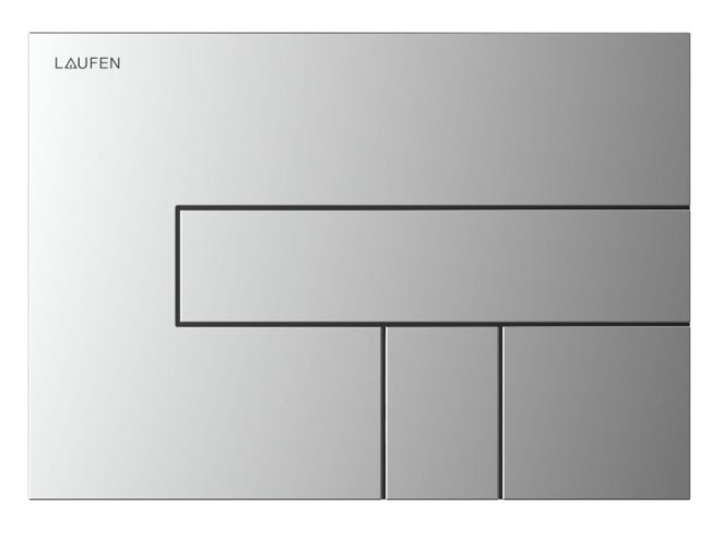 LAUFEN PRO závěsné WC s montážním prvkem Laufen Ineo TW102, Rimless splachování, SoftClose sedátko, chromové tlačítko PT2.LAKF-RSC.CR.38 Obrázek - fotka
