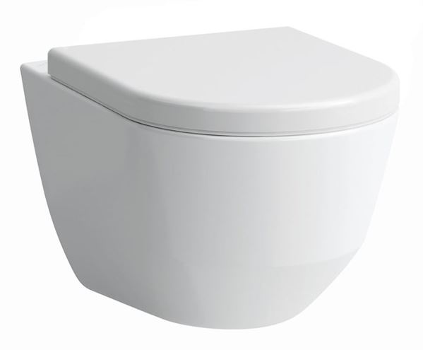 LAUFEN PRO závěsné WC s montážním prvkem Laufen Ineo TW102, SoftClose sedátko, chromové tlačítko PT2.LAKF-SC.CR.36 Obrázek - fotka