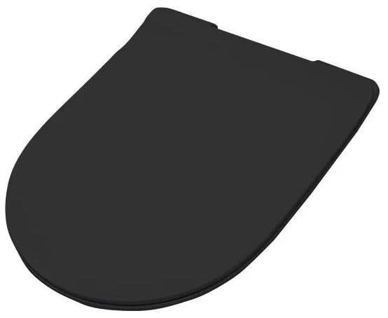 ARTCERAM FILE 2.0 závěsné WC s montážním prvkem Laufen Ineo TW102, Rimless splachování, SoftClose sedátko, černé tlačítko PT3.LAKF-RSC.B.40 Obrázek - fotka