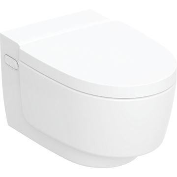 GEBERIT AQUACLEAN MERA COMFORT závěsné WC s bidetovým sedátkem, SoftClosing, TurboFlush, KeraTect, bílá