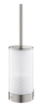 GROHE SELECTION WC štětka nástěnná, sklo/supersteel