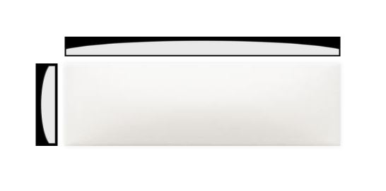 RAKO CONCEPT PLUS dekor 6x20 cm, mat reliéf, bílá WARDT104 Obrázek - fotka
