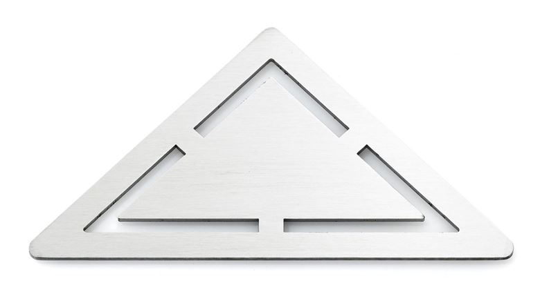 UNIDRAIN CLASSICLINE perforovaný rošt ANNIVERSARIO 191x137 mm, kartáčovaná nerez ocel 2603.0200 Obrázek - Hlavní obrázek