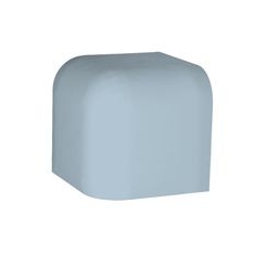 RAKO COLOR TWO vnější roh 2,4x2,4 cm, mat, světle modrá GTVR4003 Obrázek - Hlavní obrázek