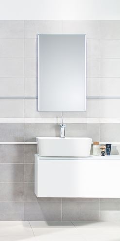 RAKO EXTRA listela 2x40 cm, mat, tmavě šedá WLRMG724 Obrázek - fotka