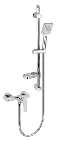 NOVASERVIS METALIA 54 sprchový set s baterií, ruční sprcha se 3 proudy, tyč, hadice, ECO, chrom 54061KIT,0 Obrázek - Hlavní obrázek
