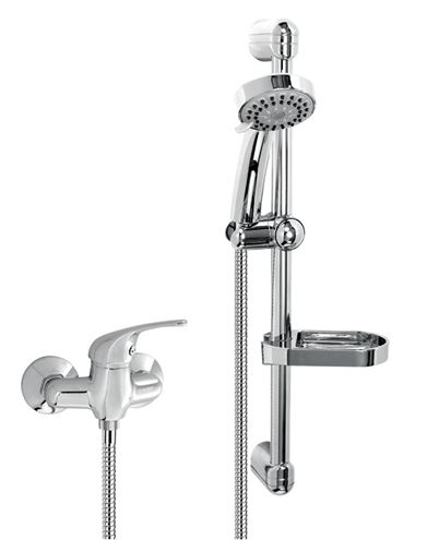 NOVASERVIS TITANIA IRIS sprchový set s baterií, ruční sprcha se 3 proudy, tyč, hadice, chrom 92064KIT,0 Obrázek - Hlavní obrázek