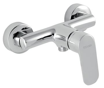 NOVASERVIS TITANIA COSMOS sprchový set s baterií, ruční sprcha se 3 proudy, tyč, hadice, chrom 90261KIT,0 Obrázek - fotka