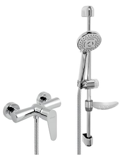 NOVASERVIS TITANIA FRESH sprchový set s baterií, ruční sprcha se 3 proudy, tyč, hadice, chrom 96061KIT,0 Obrázek - Hlavní obrázek