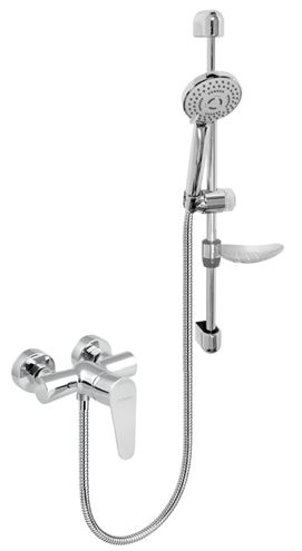 NOVASERVIS TITANIA FRESH sprchový set s baterií, ruční sprcha se 3 proudy, tyč, hadice, chrom 96065KIT,0 Obrázek - fotka