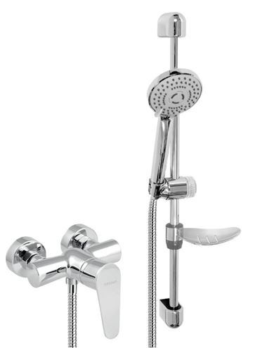 NOVASERVIS TITANIA FRESH sprchový set s baterií, ruční sprcha se 3 proudy, tyč, hadice, chrom 96065KIT,0 Obrázek - Hlavní obrázek