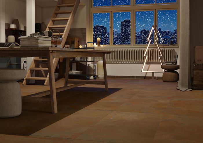 RAKO CRAFT dlažba 60x120 cm, mat, hnědočervená DASV9892 Obrázek - fotka