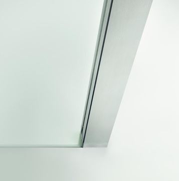 DUSCHOLUX AIR 2 podomítkový nástěnný profil, výška 2500 mm, kartáčovaná nerez 520367.252.2500 Obrázek - fotka