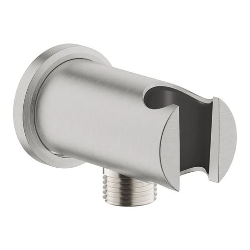 GROHE RAINSHOWER držák ruční sprchy s připojením na vodu, supersteel 26658DC0 Obrázek - Hlavní obrázek