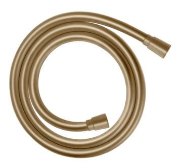 HANSGROHE ISIFLEX sprchová hadice 1250 mm, hladká, s ochranou proti překroucení a zlomení, plast, kartáčovaný bronz