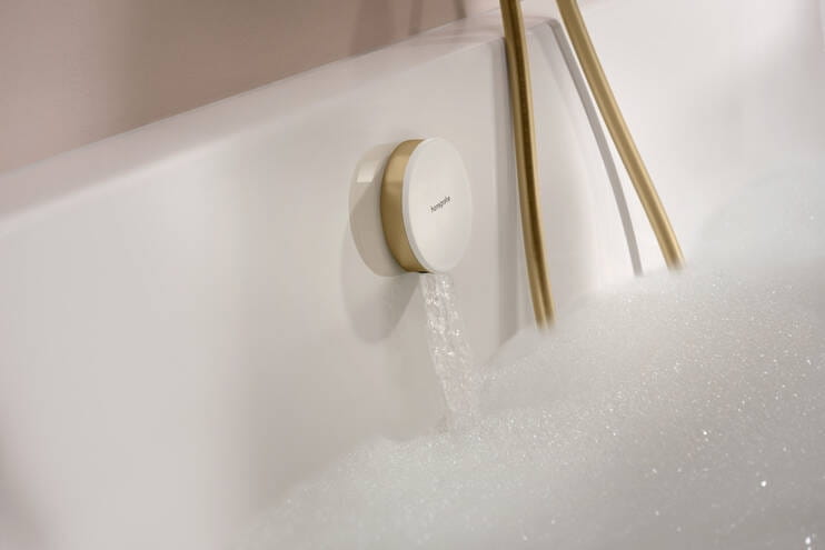 HANSGROHE ISIFLEX sprchová hadice 1250 mm, hladká, s ochranou proti překroucení a zlomení, plast, kartáčovaný bronz 28272140 Obrázek - fotka