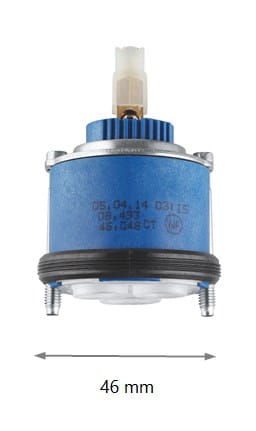 GROHE kartuše 46 mm 46048000 Technický nákres