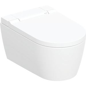 GEBERIT AQUACLEAN SELA závěsné WC s bidetovým sedátkem, SoftOpening, TurboFlush, KeraTect