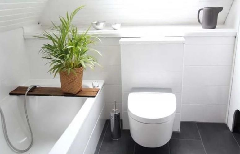 GEBERIT AQUACLEAN SELA závěsné WC s bidetovým sedátkem, SoftOpening, TurboFlush, KeraTect 146.220.11.1 Obrázek - fotka