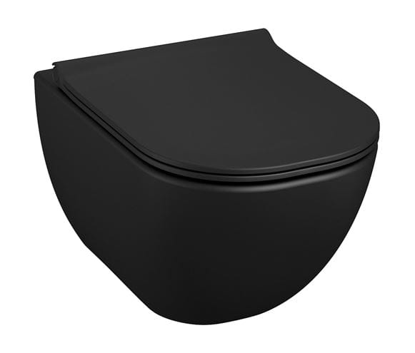 JIKA MIO-N WC sedátko Slim, SlowClose, matná černá H8917167160631 Obrázek - fotka