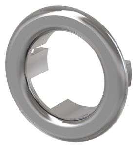 ALCA rozetka průměr 35 mm, krytka přepadu umyvadla, chrom