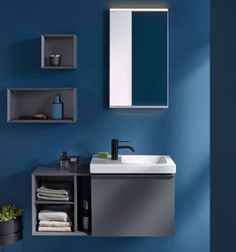 GEBERIT ICON LIGHT umývátko 53 cm, s otvorem pro baterii vlevo, bez přepadu 501.833.00.1 Obrázek - fotka