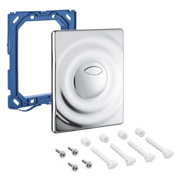 GROHE SURF ovládací tlačítko pro dvě splachování, plast, chrom