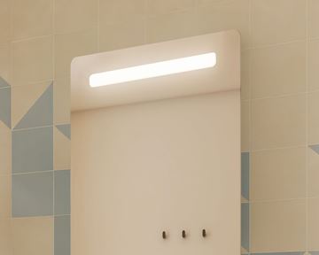 NIMCO ZP 2000 zrcadlo 60x80 cm, reverzibilní, s osvětlením ZP 2002 Obrázek - fotka