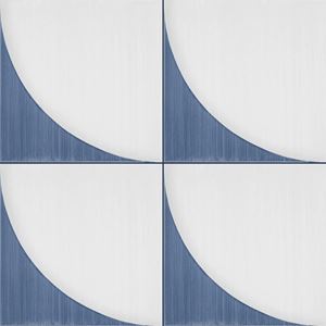 MARAZZI SCENARIO dekor 20x20 cm, mat, tappeto 2B blu