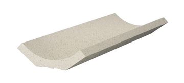 RAKO TAURUS GRANIT sokl žlábek 7x20 cm, tmavě béžová