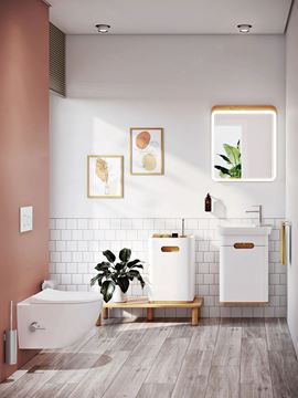 VITRA SENTO zrcadlo 60x70cm, s osvětlením, se senzorem 60889 Obrázek - fotka