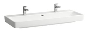 LAUFEN PRO S umyvadlo 120 cm, se 2 otvory pro baterie a přepadem, LCC