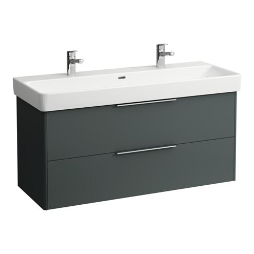 LAUFEN PRO S umyvadlo 120 cm, se 2 otvory pro baterie a přepadem, LCC H8149654001071 Obrázek - fotka