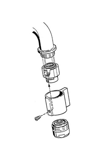 HANSA kartuše DN15 59911777 Technický nákres