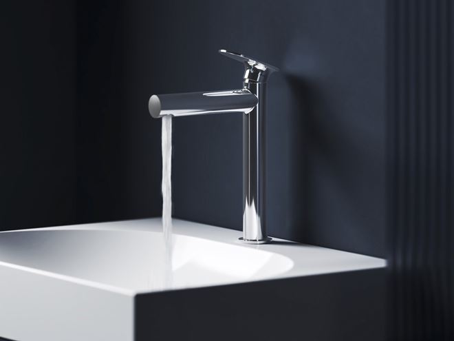 RAVAK SPRING SG 014.00CR umyvadlová stojánková baterie, EcoFlow, lesklý chrom X070524 Obrázek - fotka