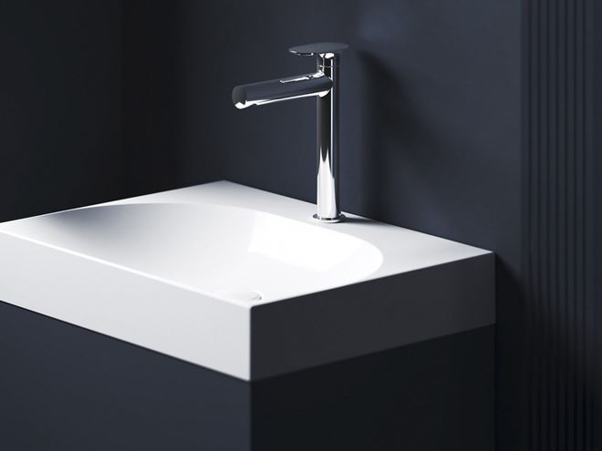 RAVAK SPRING SG 014.00CR umyvadlová stojánková baterie, EcoFlow, lesklý chrom X070524 Obrázek - fotka