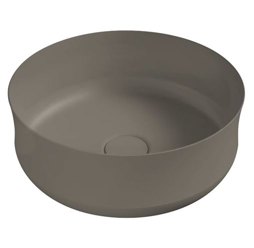 KALDEWEI MING umyvadlová mísa 40 cm, bez přepadu, smaltovaná ocel, Perl-Effect, warm grey 60 913406003671 Obrázek - Hlavní obrázek