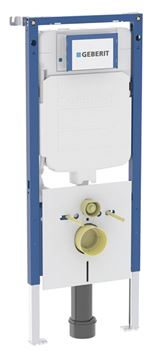 GEBERIT DUOFIX montážní prvek pro WC 114 cm, se splachovací nádržkou Sigma 8 cm