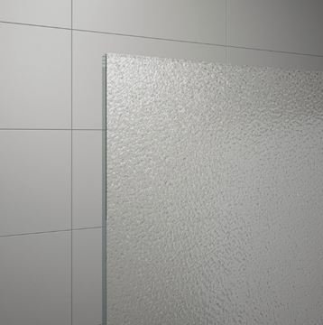 RONAL TOP-LINE TOPF boční stěna 90x190 cm, bílá/sklo Durlux TOPF 0900 04 22 Obrázek - fotka