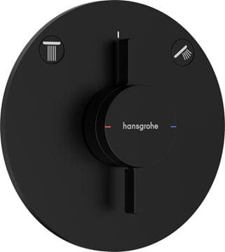 HANSGROHE DUOTURN S podomítková baterie, pro 2 spotřebiče, matná černá