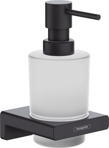 HANSGROHE ADDSTORIS dávkovač tekutého mýdla, sklo, matná černá 41745670 Obrázek - Hlavní obrázek