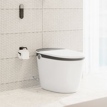 HANSGROHE ADDSTORIS držák na toaletní papíru, nástěnný, matná černá 41771670 Obrázek - fotka