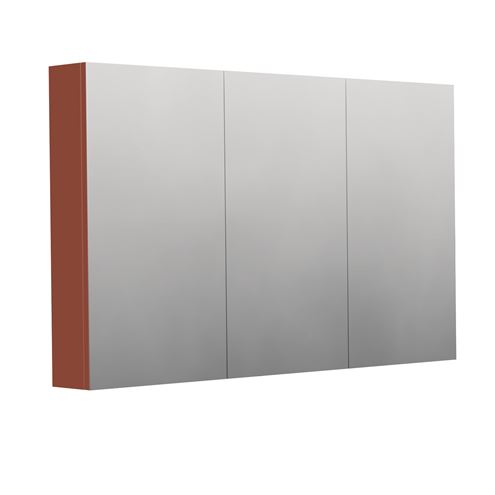 INTEDOOR BARI zrcadlová skříňka 120x72x14 cm, s vypínačem a el. zásuvkou, MDF, cotto mat BAZS120A9556 Obrázek - Hlavní obrázek