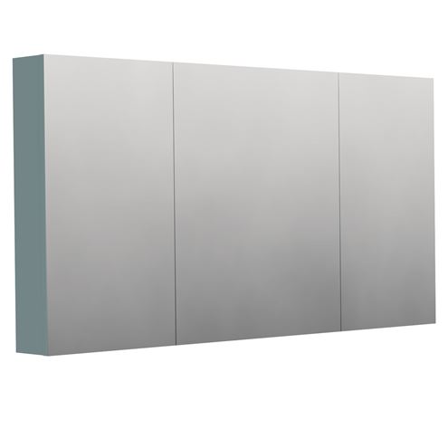 INTEDOOR BARI zrcadlová skříňka 140x72x14 cm, s vypínačem a el. zásuvkou, MDF, aqua marina mat BAZS140A6766 Obrázek - Hlavní obrázek