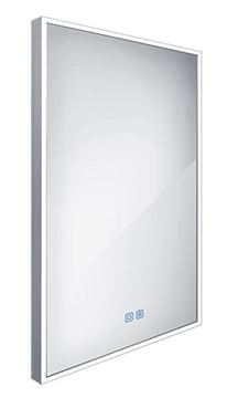 NIMCO ZP 13000 zrcadlo 50x70 cm, reverzibilní, s osvětlením, s regulací stmívání a teploty světla, se dvěma senzory