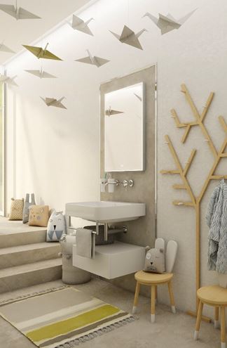 NIMCO ZP 13000 zrcadlo 50x70 cm, reverzibilní, s osvětlením, s regulací stmívání a teploty světla, se dvěma senzory ZP 13001VX Obrázek - fotka