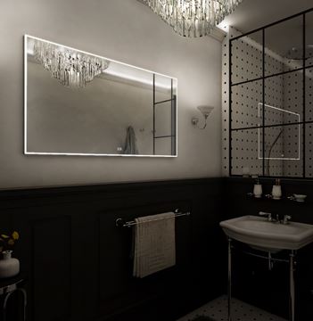NIMCO ZP 13000 zrcadlo 120x70 cm, reverzibilní, s osvětlením, s regulací stmívání a teploty světla, se dvěma senzory ZPC 13006VX-90 Obrázek - fotka