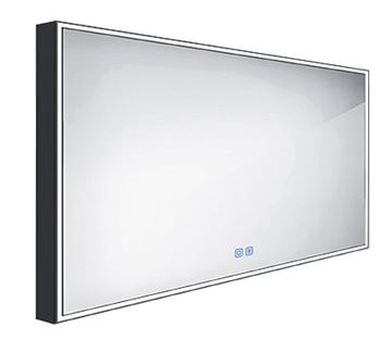 NIMCO ZP 13000 zrcadlo 120x70 cm, reverzibilní, s osvětlením, s regulací stmívání a teploty světla, se dvěma senzory